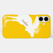 Aangepaste Moose Yellow Wijzigingen in om het even Case-Mate iPhone Case (Achterkant (horizontaal))