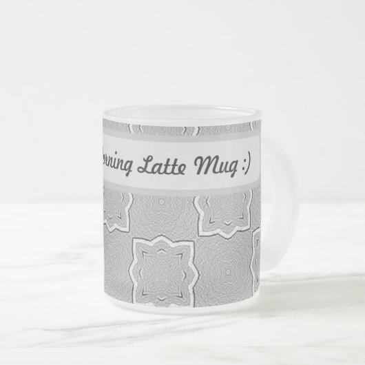 Aangepaste Morning Latte Mok (Voorkant rechts)