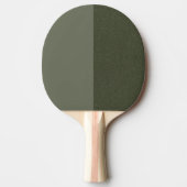 Aangepaste mos groen gespikkelde Split Ping Pong P Tafeltennisbatje (Voorkant)