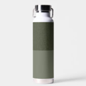 Aangepaste Moss Green Noise Effect Fles (Voorkant)