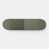 Aangepaste Moss Green Noise Skateboard Deck (Horizontaal)