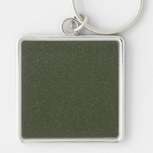 Aangepaste Moss-Green Noise Texture Sleutelhanger