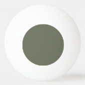 Aangepaste Moss Green Ping Pong Ball (Achterkant)