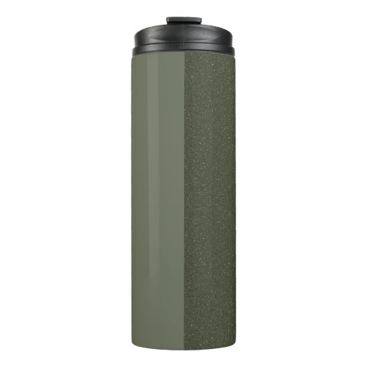 Aangepaste Moss Green Split Tumbler Thermosbeker (Voorkant)