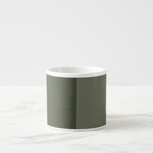 Aangepaste Moss Green Two-Tone Specialty Mok (Voorkant)