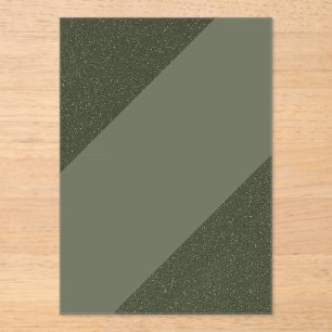 Aangepaste Moss Groene Acryl Uitnodiging Uitnodigingen