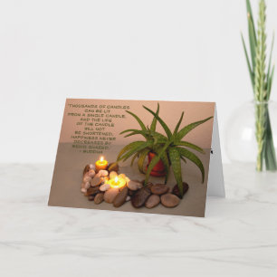 Aangepaste Motivatie foto van Boeddha Quote Nog le Kaart