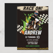 Aangepaste Motorcross Dirt Motorfiets voor de verj Kaart (Voorkant / Achterkant)