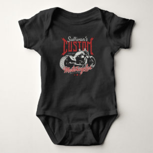 Aangepaste motorfiets Big Bad Bike Biker Garage Romper