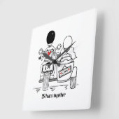 Aangepaste motorfiets en Sidecar-Jubileum Vierkante Klok (Hoek)