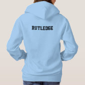 Aangepaste motorfiets hoodie (Achterkant)