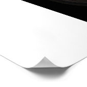 Aangepaste motorfiets poster (Hoek)