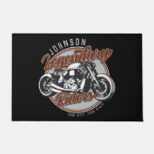Aangepaste motorfietsLegendary Rider Biker NAAM Deurmat (Voorkant)