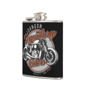 Aangepaste motorfietsLegendary Rider Biker NAAM Heupfles (Links)