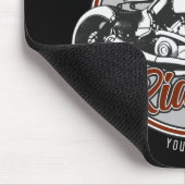 Aangepaste motorfietsLegendary Rider Biker NAAM Muismat (Hoek)