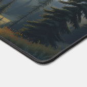 Aangepaste Mountain Desk Mat met Naam | Summit Glo (Hoek)