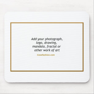 Aangepaste mousepad met uw kunstwerk muismat