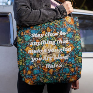 Aangepaste mozaïek patroon Nowruz Iraanse Nieuwjaa Draagtas