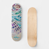 Aangepaste mozaïek skateboard (Voorkant)