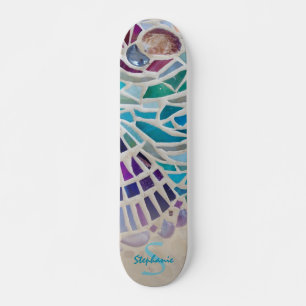 Aangepaste mozaïek skateboard