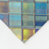 Aangepaste mozaïekkunst met eigen cadeautjes voor  fleece deken (Hoek)