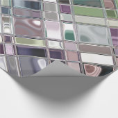 Aangepaste mozaïektegel cadeaupapier (Hoek)