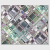 Aangepaste mozaïektegel cadeaupapier (Vlak)