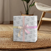 Aangepaste Mr & Mrs Koppel Jubileum  Cadeaupapier