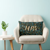 Aangepaste Mrs. Midnight Sky Celestial Abstract  Kussen (Stoel)