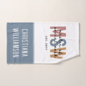 Aangepaste MSW Master of Social Work Retro Afstude Handdoek (Handdoek)