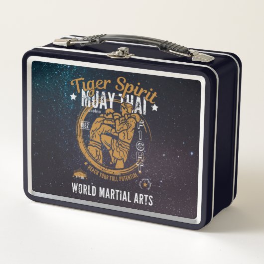 Aangepaste Muay Thai Lunchbox (Voorkant)
