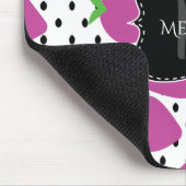 Aangepaste Muismat Abstracte aardbeien (Hoek)