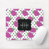 Aangepaste Muismat Abstracte aardbeien (Met muis)