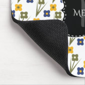 Aangepaste Muismat Pixie Garden Florals (Hoek)