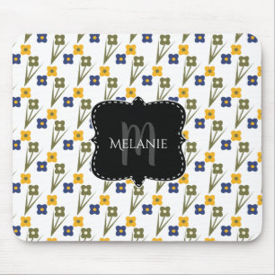 Aangepaste Muismat Pixie Garden Florals