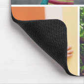 Aangepaste Muismat voor drie fotocollage (Hoek)