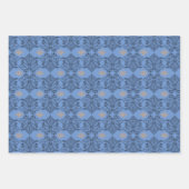 Aangepaste Multi-Patroon Med Damask Lotus Bloem 3 Inpakpapier Vel (Voorkant 3)