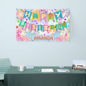 Aangepaste multicolor-partijbanner spandoek (Beurs)