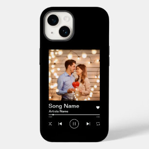 Aangepaste Music Player Song Hoesje Telefoonhoes