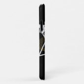 Aangepaste Musical Star golden notes Case-Mate iPhone Case (Achterkant/rechts)