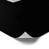 Aangepaste muur-kunst poster (Hoek)