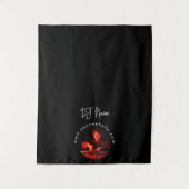 Aangepaste muziek DJ Aangepaste fototafel loper ba Wandkleed (Voorkant)