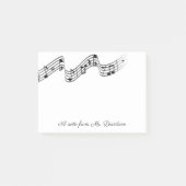 Aangepaste muziekinstrumenten post-it® notes (Voorkant)