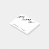 Aangepaste muziekinstrumenten post-it® notes (Schuin)