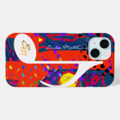 Aangepaste Muzieknote Kleurig Case-Mate iPhone Case (Achterkant (horizontaal))