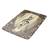 Aangepaste muzieknotitie gitaar Pick Badmat (Gekanteld)