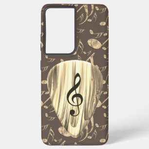 Aangepaste muzieknotitie gitaar Pick Samsung Galaxy Hoesje