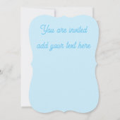 Aangepaste naaiclub  naaimachine Uitnodiging (Achterkant)