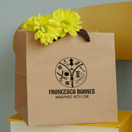 Aangepaste naaigarij, groot rubberstempel