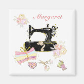 Aangepaste  naaimachine en -structuur magneet (Voorkant)